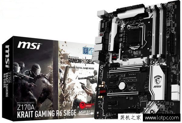 微星Z170A KRAIT Gaming R6 Siege 彩虹六号围攻！