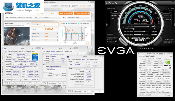 EVGA GTX980ti KINGPIN超频2.2GHZ拿下三项世界纪录