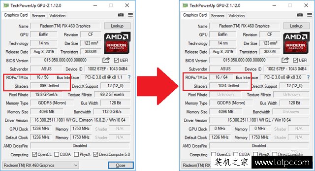 RX460开核成为神卡,开核性能暴增12.5% 附RX460开核教程