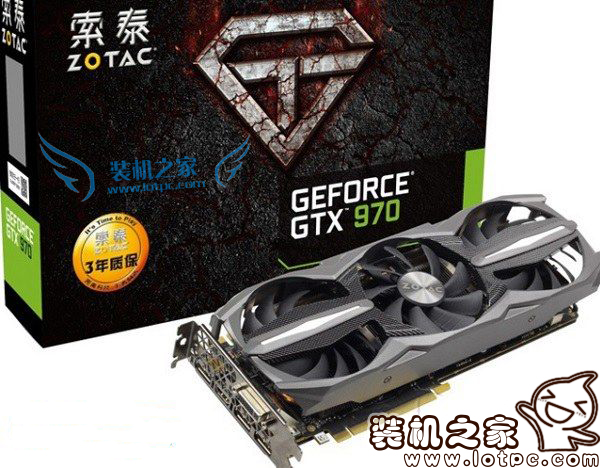 索泰 GTX970至尊显卡