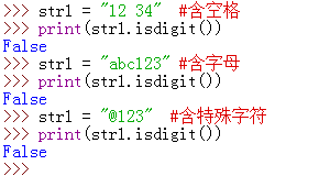 Python isdigit()函数