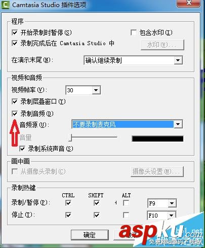 camtasia,studio录制,声音