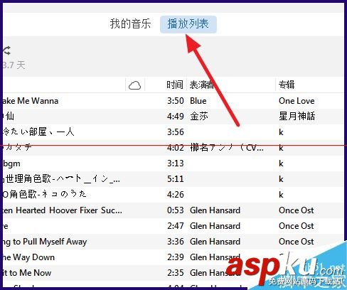 iTunes,播放列表