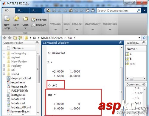 matlab,矩阵,逆