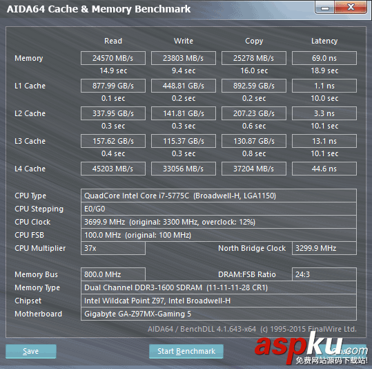 装机,AIDA64,5.30,Win10,Skylake