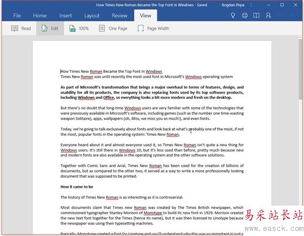 Windows 10 Office同步首发：完全免费！