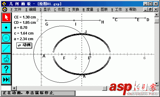 几何画板,椭圆,椭圆绘制