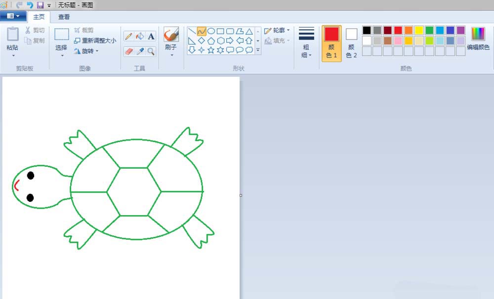 画图工具,简笔画,乌龟