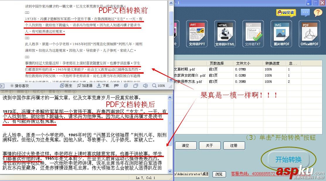 PDF,TXT,转换器