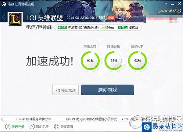 迅游网游加速器2014版怎么样？迅游网游加速器2014功能评测4