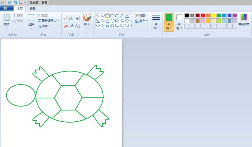 画图工具,简笔画,乌龟
