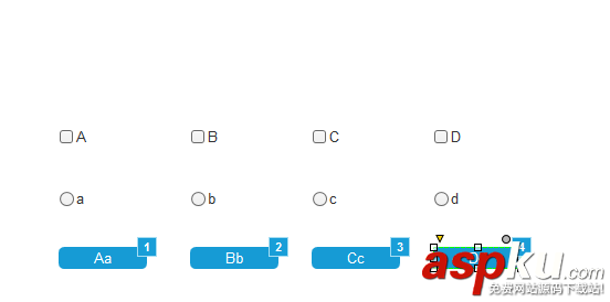 Axure,单选框,按钮