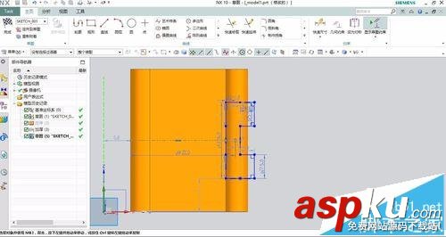 UG10.0,夹子模型