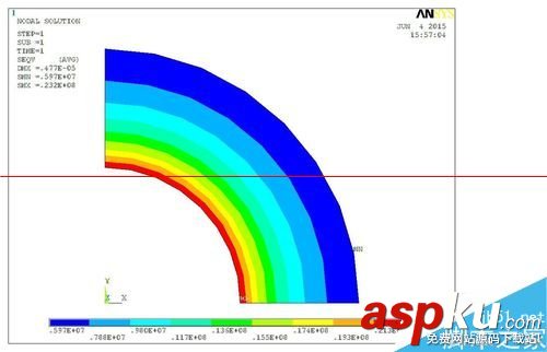 ansys应力云图怎么看,ansys位移云图怎么看,ansys应力云图