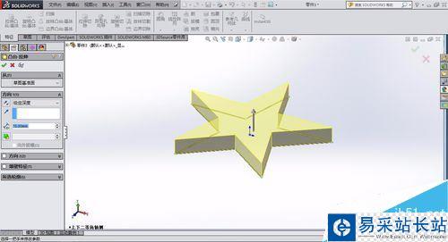 solidworks怎么绘制五角星？solidworks五角星制作教程