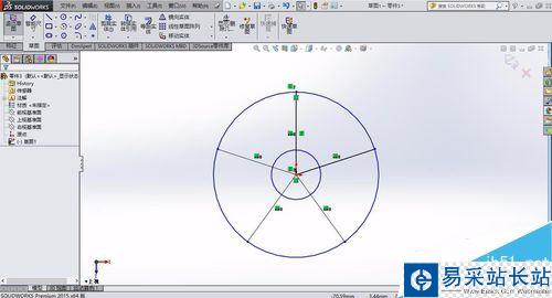 solidworks怎么绘制五角星？solidworks五角星制作教程