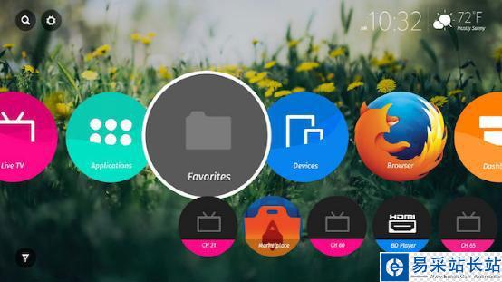 火狐OS电视版用户界面