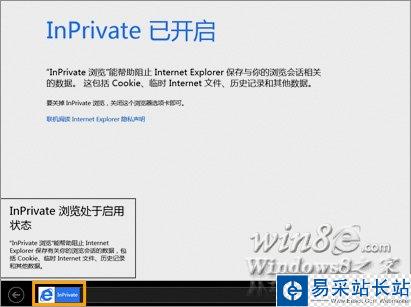 IE10 InPrivate 隐私浏览模式的使用