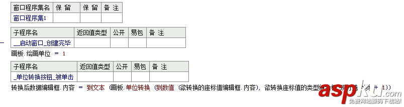 易语言,画板,单位转换