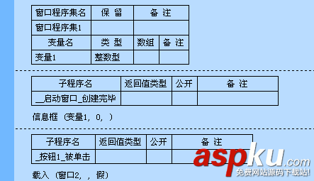 易语言,变量,有效范围