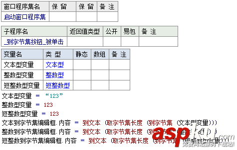 易语言,数据类型,字节集类型