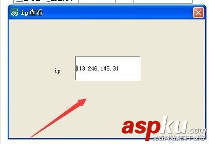 易语言,ip查看