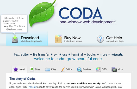 panic-coda-website-navigation