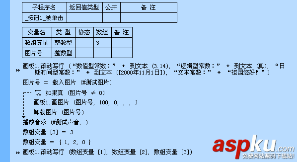 易语言,易程序,菜单设计