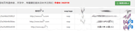 wap,微信界面