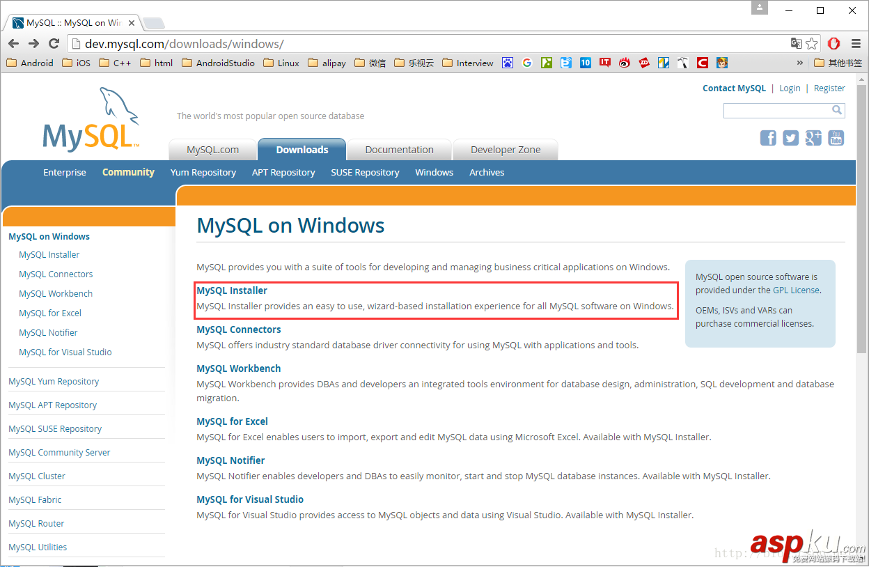 win10,安装,mysql