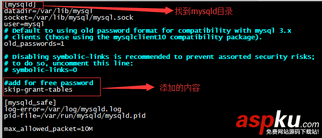 mysql,忘记root密码