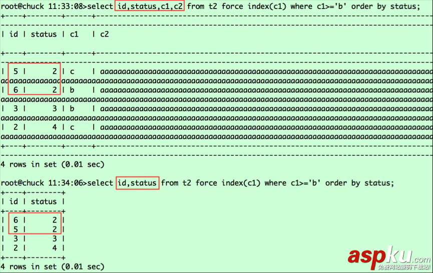 MySQL,排序原理