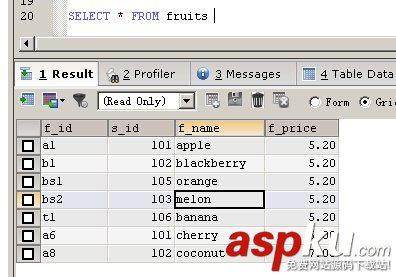 与MSSQL对比学习MYSQL的心得（七）--查询