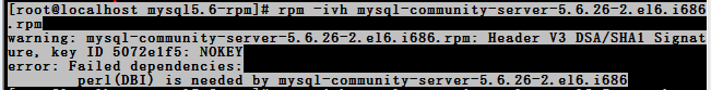 centos6.4,rpm,mysql