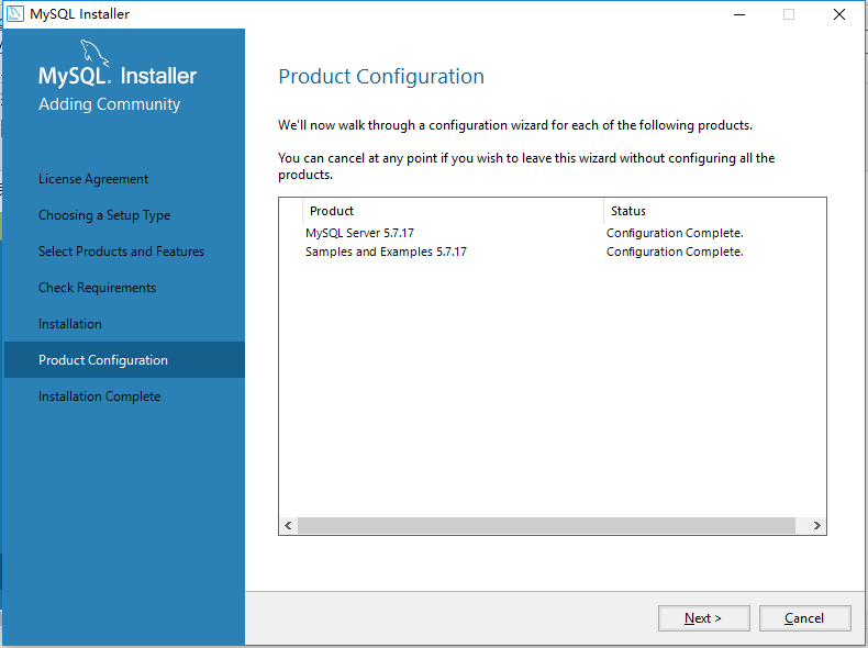 mysql,installer,community,安装