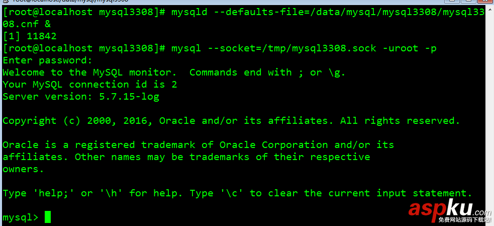 Centos,Mysql