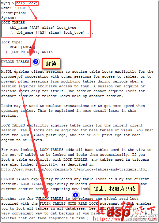 深入理解mysql帮助命令（help）