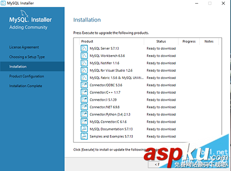 mysql5.7.13,mysql5.7,win10