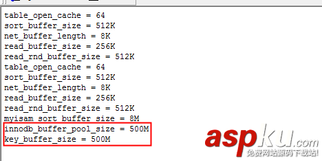 mysql,内存配置,mysql修改内存配置,mysql无法启动