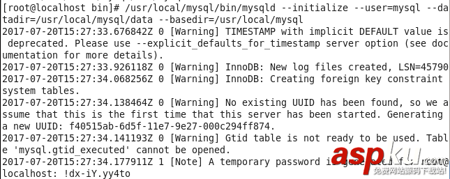 centos6.4,mysql5.7,mysql5.7.18