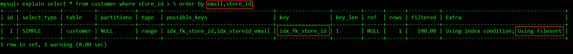 Mysql,优化,orderby,语句