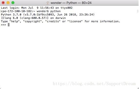 MacBook,python3.7