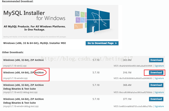 mysql5.7.18,Archive,压缩版,安装教程