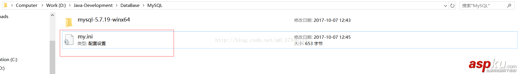 mysql,5.7.19,解压版安装