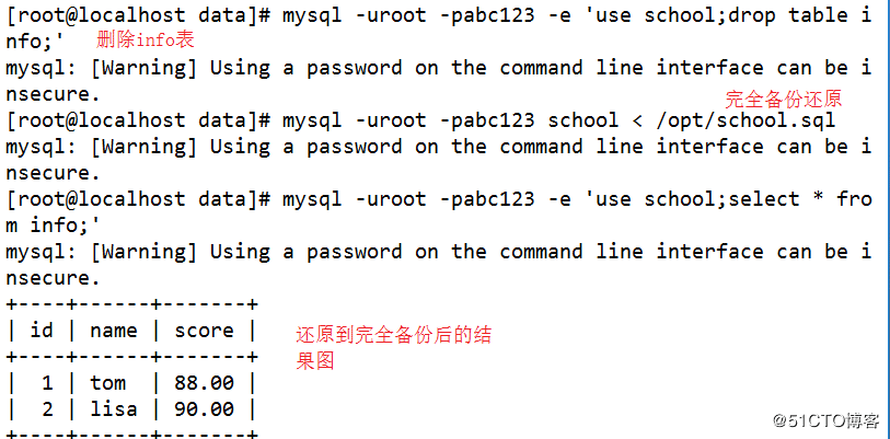 mysql,增量备份,断点恢复,脚本