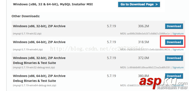 mysql5.7.18,下载,安装过程