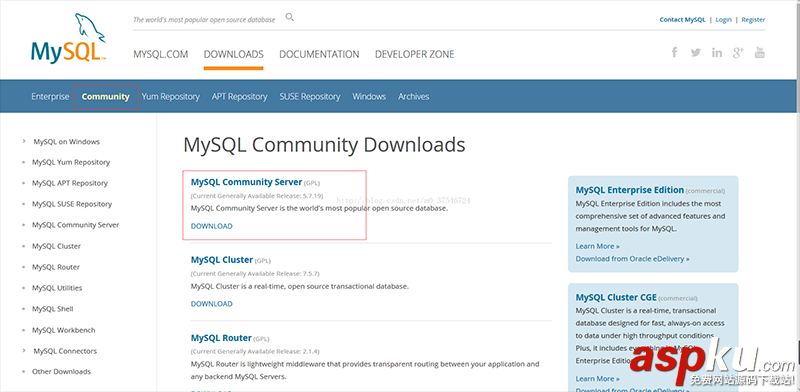 mysql,5.7.19,解压版安装