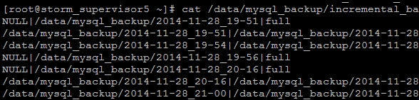 编写脚本令Xtrabackup对MySQL数据进行备份的教程