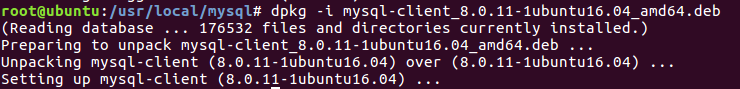 Ubuntu16.04,安装,mysql5.7.22