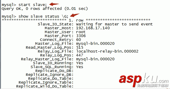 mysql5.6,主从复制